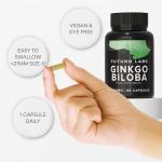 High Strength Ginkgo Biloba Capsules 15,000mg – Vegan