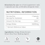 High Strength Ginkgo Biloba Capsules 15,000mg – Vegan