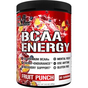 EVLution Nutrition BCAA Energy Fruit Punch 10.16 oz