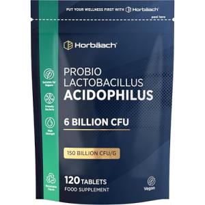 Lactobacillus Acidophilus 6 Billion CFU Vegan Tablets
