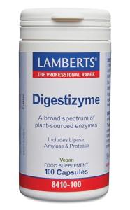 Lamberts Digestizyme Vegetarian Enzyme Capsules - 100 Count
