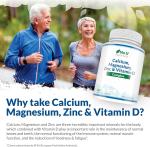 Zinc, Calcium, Magnesium & Vitamin D Complex Tablets