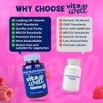 Vitawell Adult Multivitamin Gummies - 120 Count