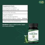 Organic Hadjod Cissus Tablets - 120 Count