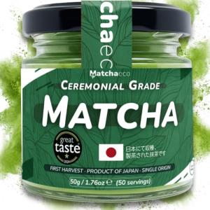 Japanese Ceremonial Matcha Green Tea Powder, 50g