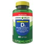 Spring Valley Vitamin D3 Softgels, 125 mcg, 400 Count
