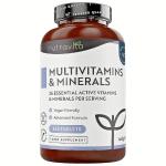 Vegan Multivitamin and Mineral Supplement - 365 Tablets