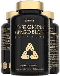 High Strength Panax Ginseng Capsules - 6000mg