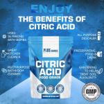 Pure Citric Acid for Cooking, Cleaning, and More
