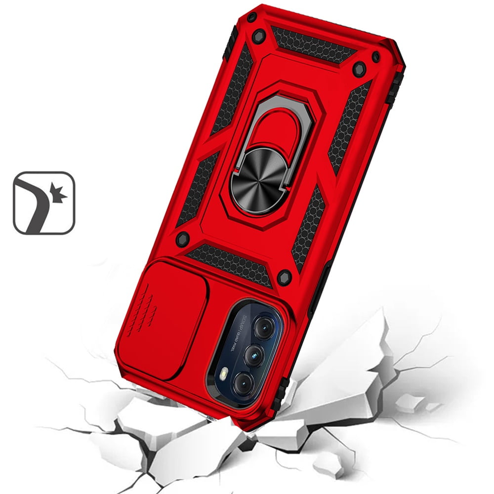 Samsung S22+ Hybrid Case with Lens Protection & Kickstand