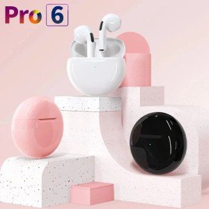 Air Pro 6 TWS Wireless Earbuds with Mic
