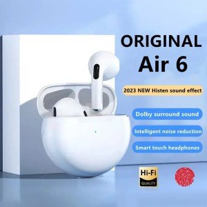 Pro 6 TWS Wireless Earbuds with Mic