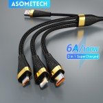 3-in-1 USB Charge Cable for Smart Devices