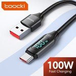 Toocki 100W USB-C Fast Charging Cable for Smartphones