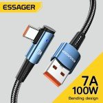 Essager 90° USB C Cable for Fast Charging