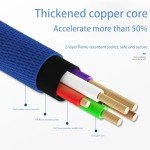 90-Degree 5A Fast Charging USB-C Cable