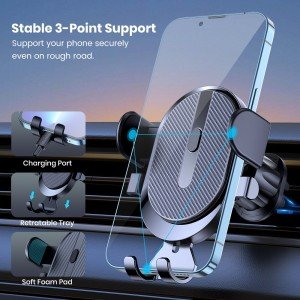 Universal Car Phone Mount for iPhone and Android