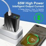 65W GaN USB Fast Charger for iPhone & Huawei