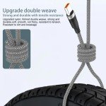 Braided USB Type-C Cable for Smartphones - Multiple Lengths