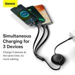 Baseus 100W 3-in-1 Fast Charging USB Cable