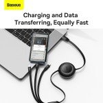 Baseus 100W 3-in-1 Fast Charging USB Cable