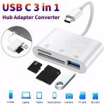 3-in-1 Type-C Memory Card Reader & Recorder
