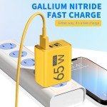 65W GaN Fast Charging USB Type-C Wall Charger