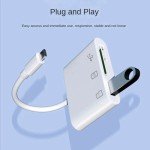 3-in-1 Type-C Memory Card Reader & Recorder