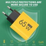 65W GaN Fast Charging USB Type-C Wall Charger