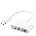 3-in-1 Type-C Memory Card Reader & Recorder