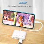 3-in-1 Type-C Memory Card Reader & Recorder