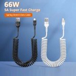 66W Fast Charging USB Type-C & Micro USB Cable