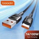 Toocki 7A USB-C Fast Charging Cable for Smartphones