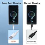 Super Fast 120W USB Type C Charging Cable