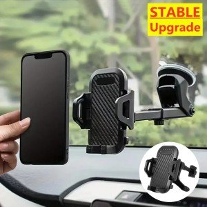 Universal Car Phone Holder for Dashboard and Vent