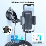 Universal Car Phone Holder for Dashboard and Vent