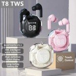 T8 Pro TWS Bluetooth Earbuds with LED Display