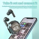 T8 Pro TWS Bluetooth Earbuds with LED Display