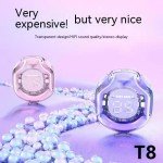 T8 Pro TWS Bluetooth Earbuds with LED Display