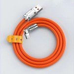 120W Fast Charge 180° USB Type C Cable