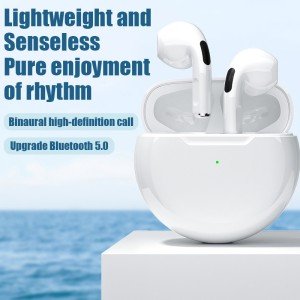 Pro6 TWS Smart Wireless Bluetooth Earbuds for Sports