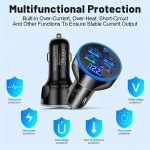 5-in-1 Fast Charging USB Car Charger Adapter