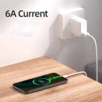 6A Fast Charging Type C Cable for Huawei Xiaomi