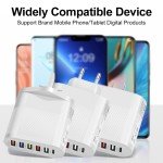 6-Port USB Type C Fast Charging Adapter