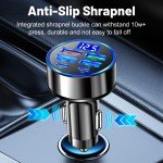 100W 6-Port Fast Car Charger for Smartphones