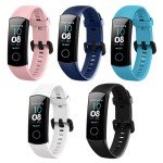 Silicone Watch Strap for Huawei Honor Band 4/5