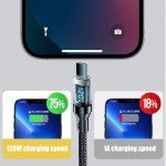 120W Super Fast USB-C Charging Cable with LED Display