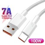 100W Fast Charging Type C Cable for Smartphones