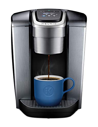 Keurig K-Elite Single-Serve Coffee Maker, Brushed Silver