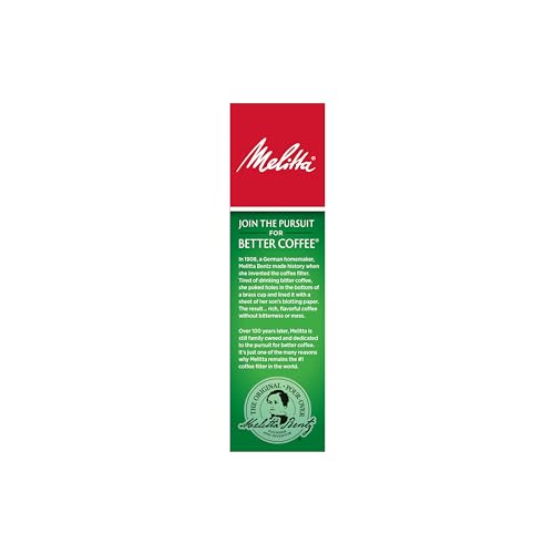 Melitta No. 4 Coffee Paper Filter, Natural Brown
